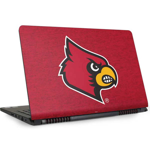 University of Louisville Red Background Dell Inspiron Skin